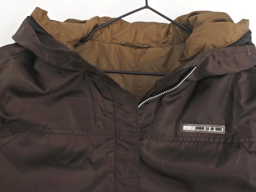 COMME CA ISM コムサイズム ダウンライナー付き フーディー コート sizeF/ブラウン ◇■ ☆ fkb3 レディース_画像2