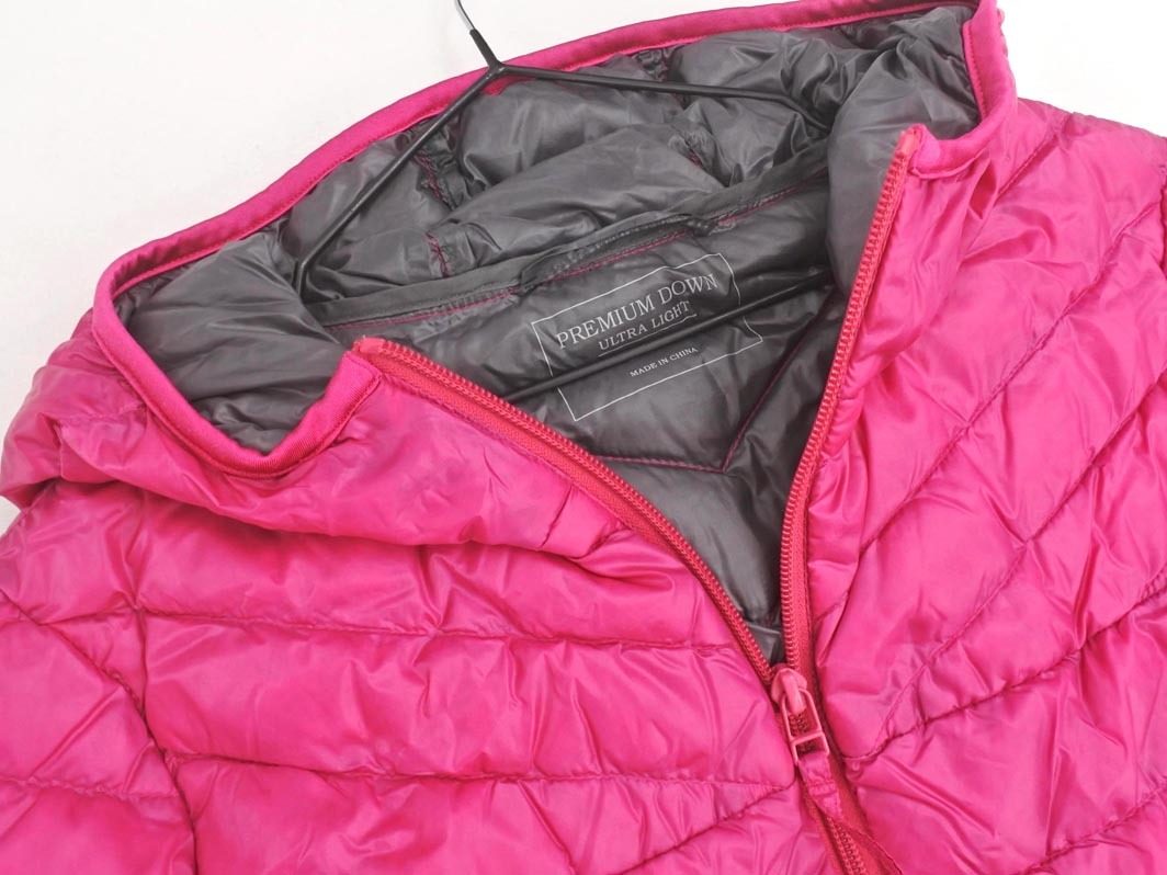 UNIQLO ユニクロ ダウン ジャケット sizeL/ピンク ◆■ ☆ fkb7 レディース_画像3