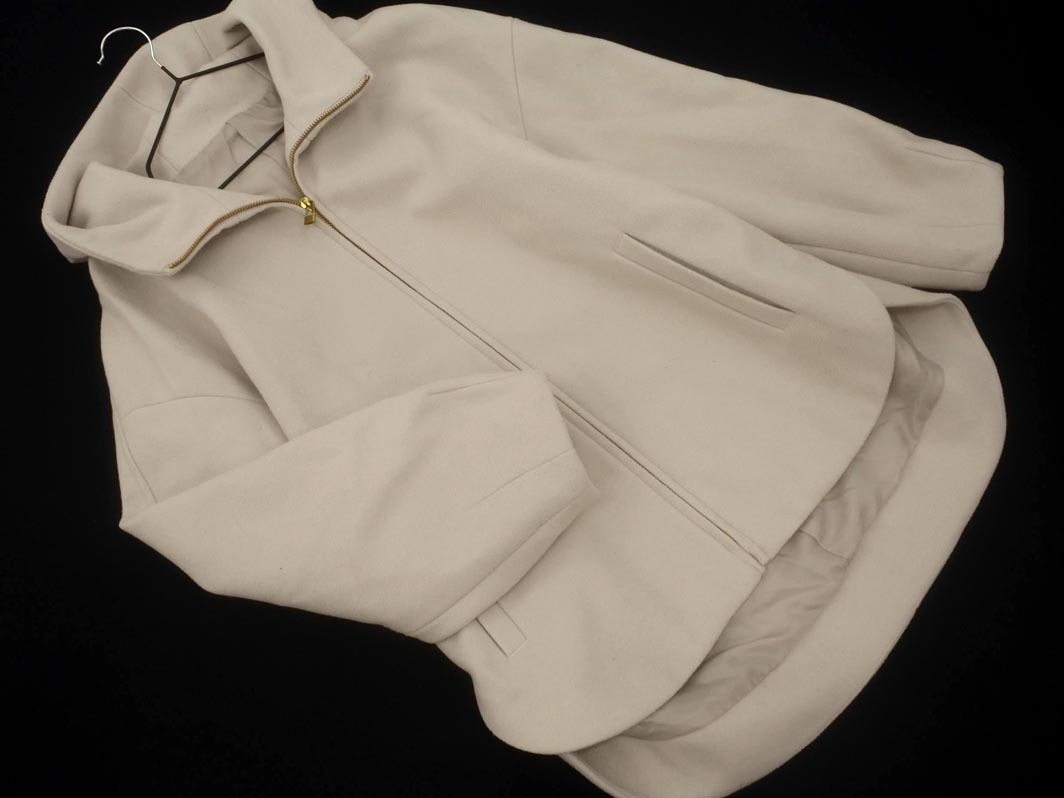 Rope Picnic ロペピクニック フード コート size38/グレージュ ◆■ ☆ fkb7 レディース_画像1