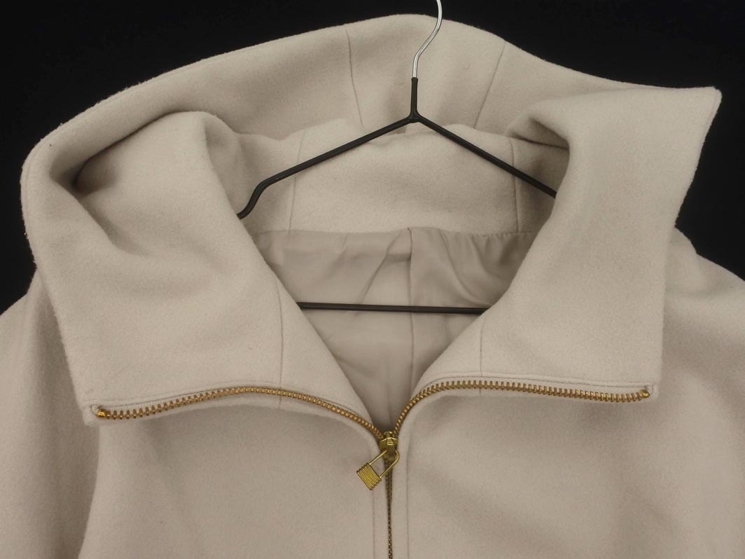 Rope Picnic ロペピクニック フード コート size38/グレージュ ◆■ ☆ fkb7 レディース_画像2