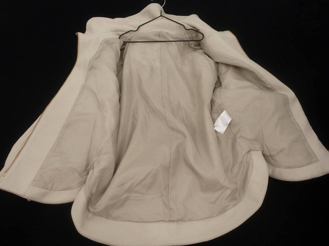 Rope Picnic ロペピクニック フード コート size38/グレージュ ◆■ ☆ fkb7 レディース_画像4