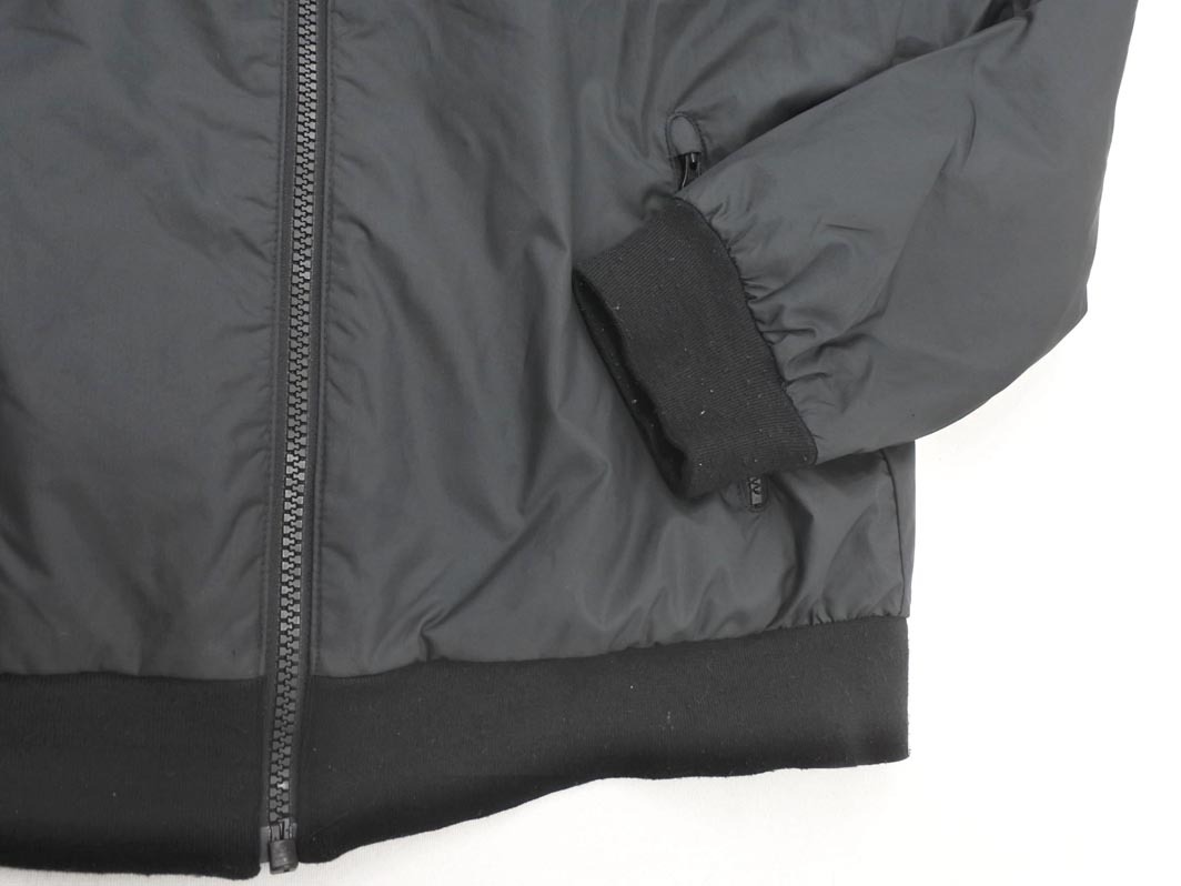 nike ナイキ フーディー ロゴ プリント ジャケット sizeM 140 150/黒 ◇■ ☆ fkb7 男の子_画像2