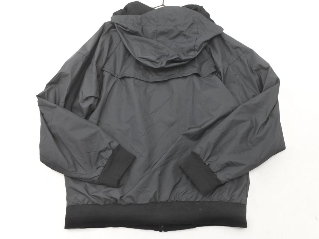 nike ナイキ フーディー ロゴ プリント ジャケット sizeM 140 150/黒 ◇■ ☆ fkb7 男の子_画像6