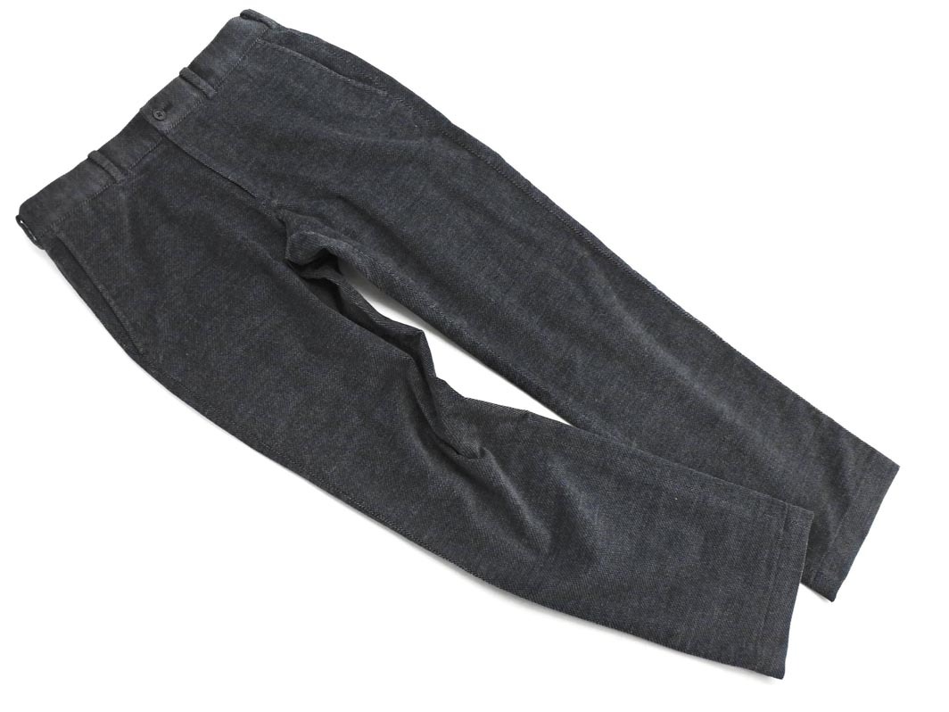 PAUL STUART paul (pole) Stuart конические брюки size46/ чёрный *# * fkb7 мужской 