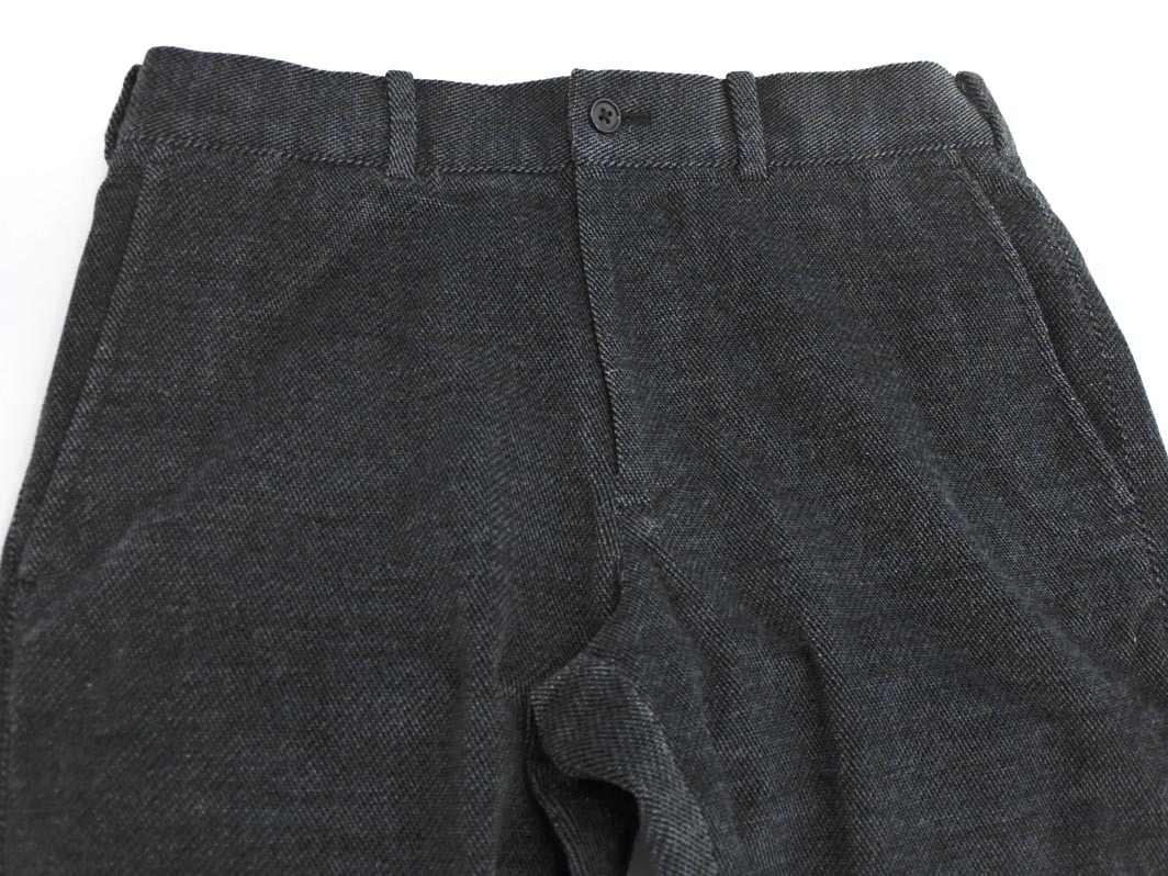 PAUL STUART paul (pole) Stuart конические брюки size46/ чёрный *# * fkb7 мужской 