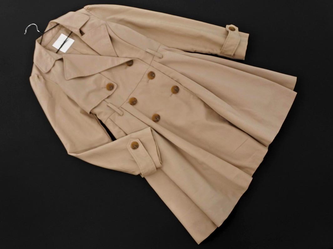 dazzlin ダズリン フレア トレンチ コート sizeS/ベージュ ◇■ ☆ fkb7 レディース_画像1