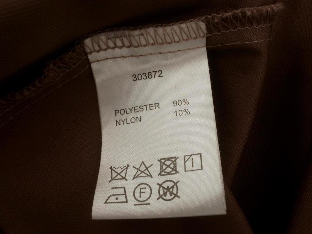 w closet ダブルクローゼット Vネック タック ロング シャツ ワンピース sizeF/ピンク ◇■ ☆ fkb7 レディース_画像7