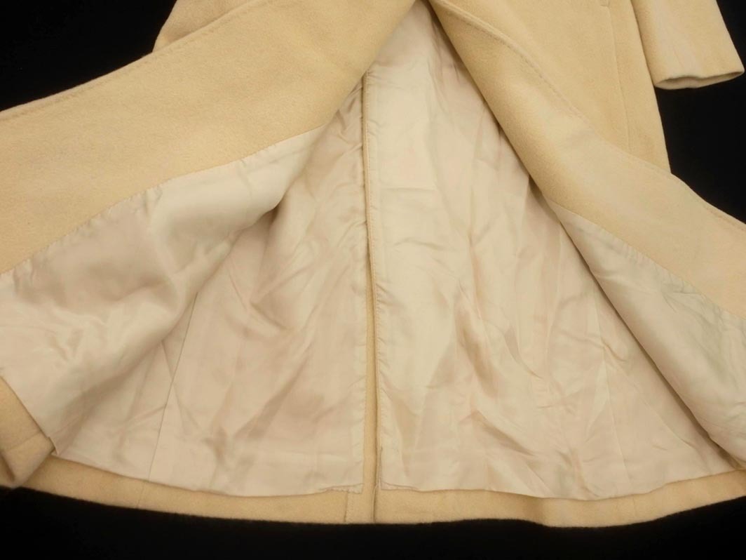 ef-de エフデ アンゴラ混 ステンカラー コート size9/ベージュ ◇■ ☆ fkb7 レディース_画像4