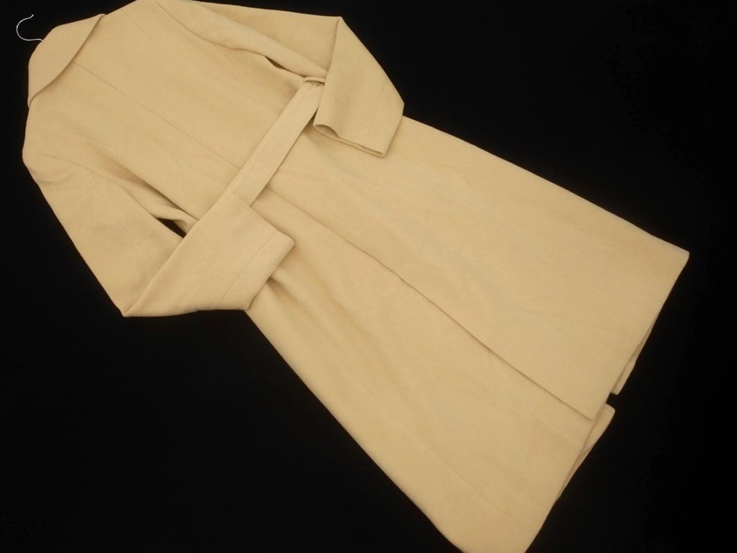 ef-de エフデ アンゴラ混 ステンカラー コート size9/ベージュ ◇■ ☆ fkb7 レディース_画像8