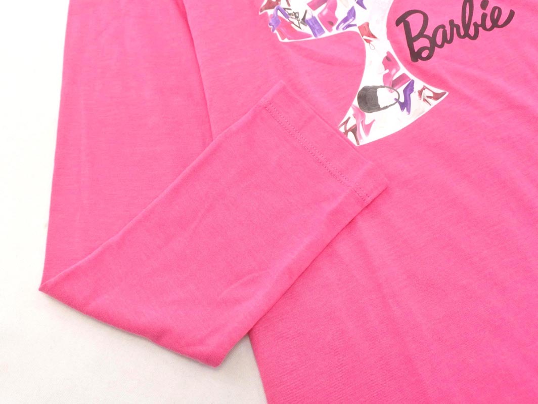 新品 Barbie バービー プリント カットソー sizeS/ピンク ◇■ ☆ fkb7 レディース_画像2