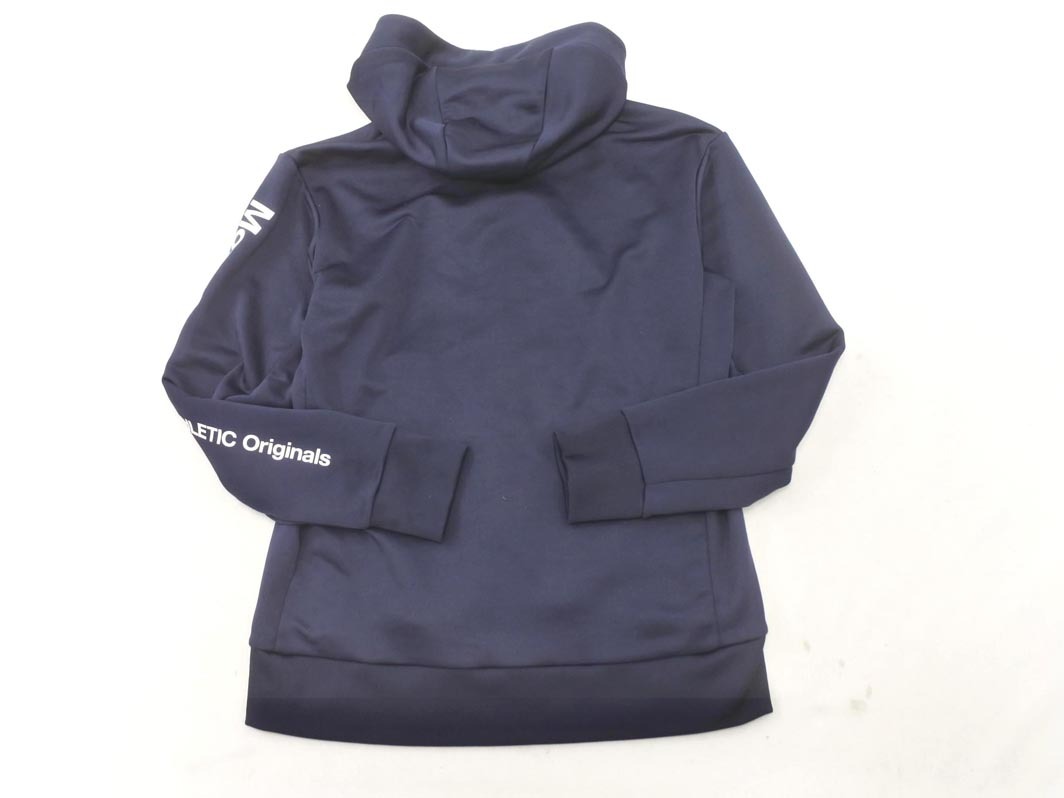 DESCENTE デサント ロゴ ジップアップ パーカー sizeM/紺 ◇■ ☆ fkb7 メンズ_画像5