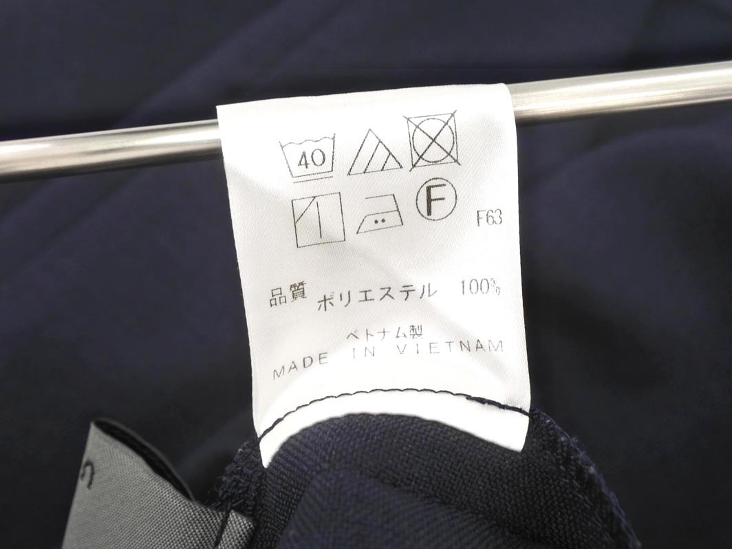 uncrave アンクレイヴ ワイド パンツ size0/紺 ■■ ☆ fkb7 レディース_画像5