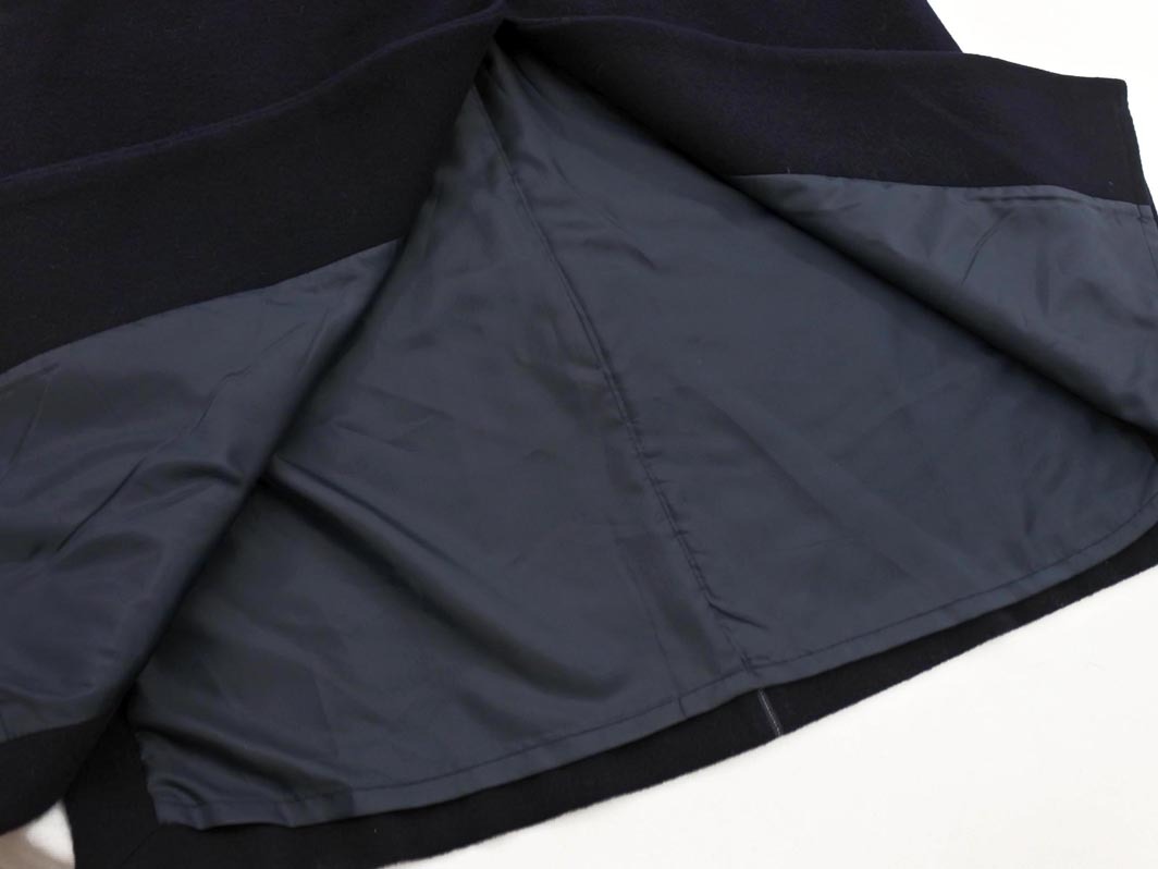 COMME CA ISM コムサイズム ウール混 チェスター コート size9/紺 ◇■ ☆ fkb7 レディース_画像4