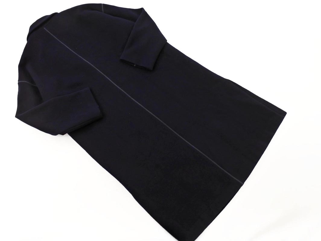 COMME CA ISM コムサイズム ウール混 チェスター コート size9/紺 ◇■ ☆ fkb7 レディース_画像5