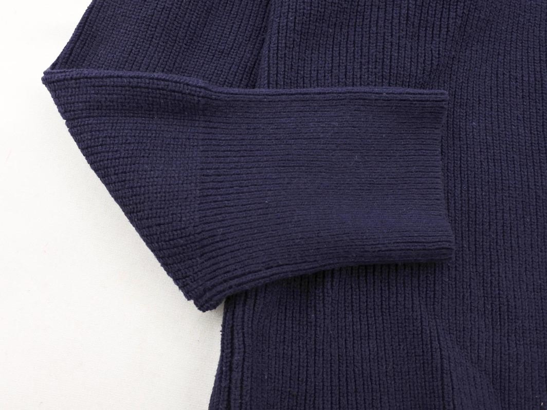 IENA イエナ ボリュームスリーブ カーディガン sizeF/紺 ◇■ ☆ fkb7 レディース_画像3