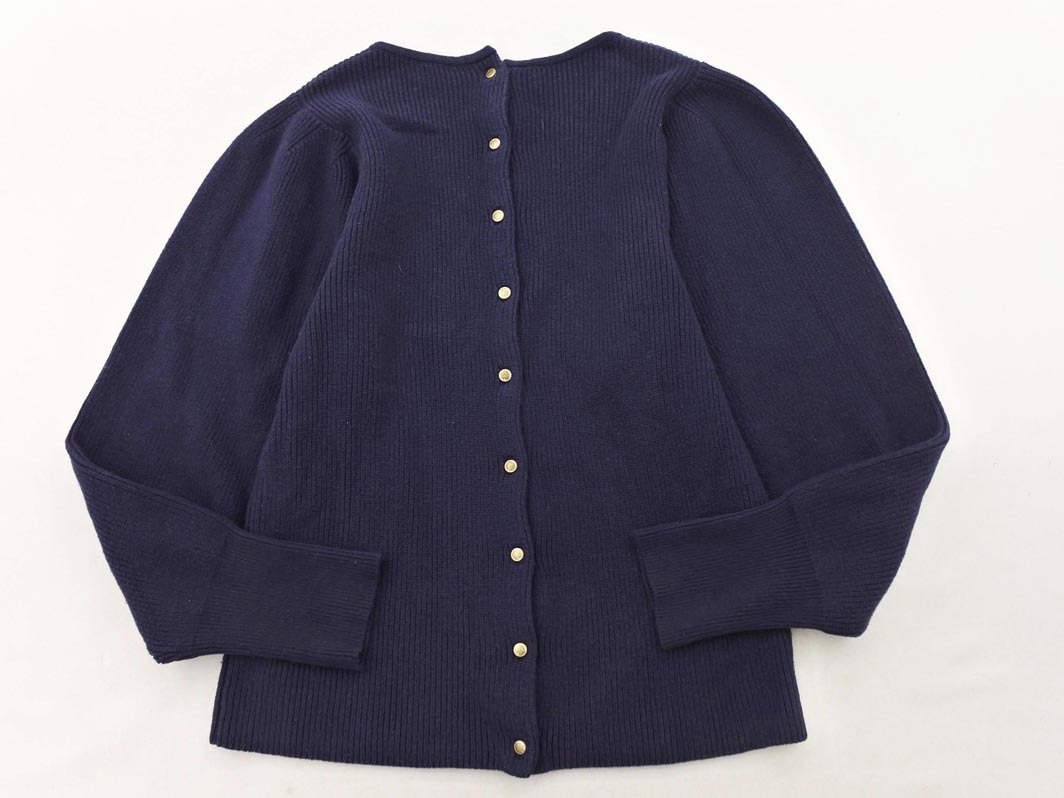 IENA イエナ ボリュームスリーブ カーディガン sizeF/紺 ◇■ ☆ fkb7 レディース_画像5