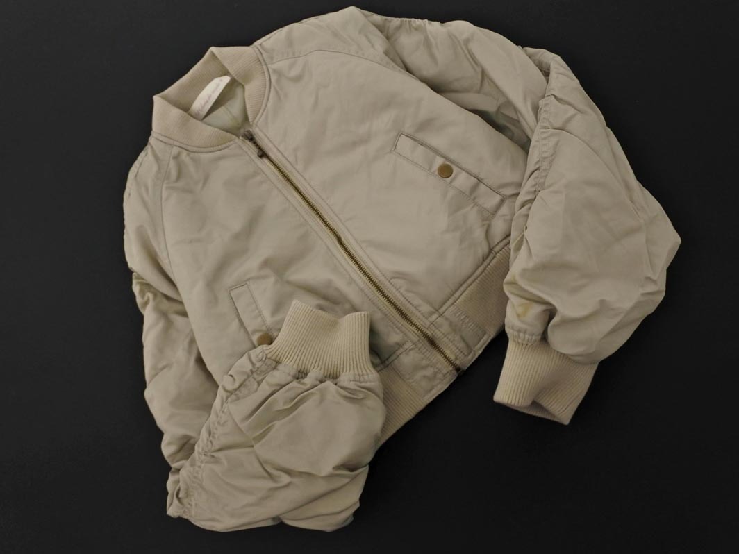 31 Sons de mode トランテアンソンドゥモード シャーリング ブルゾン ジャケット size36/ベージュ ◇■ ☆ fkb7 レディース_画像1