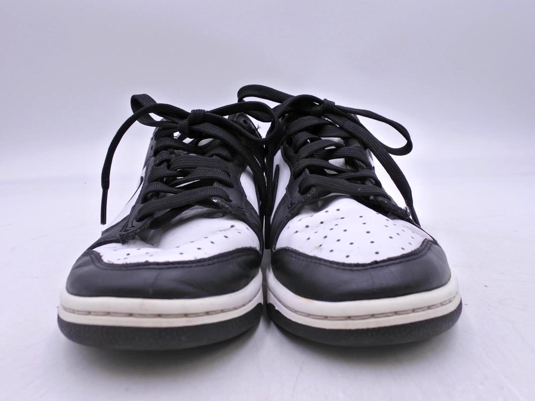 NIKE ナイキ DD1503 101 DUNK LOW スニーカー size24/黒ｘ白 ■■ ☆ fkb8 レディース_画像3