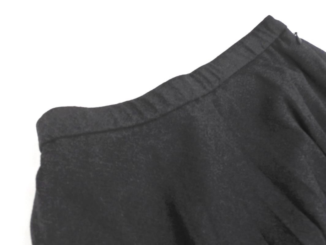 Leilian レリアン ウール100% プリーツ スカート size9/グレー ◇■ ☆ fkb8 レディース_画像2