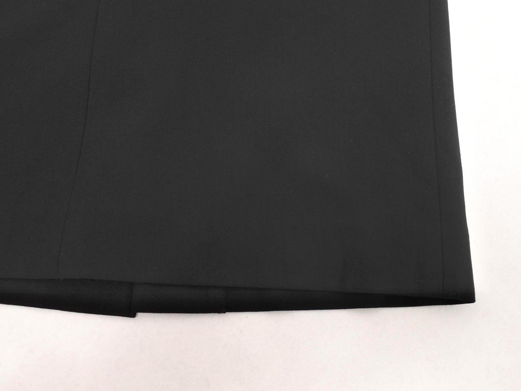Ralph Lauren ラルフローレン ウール混 タイト スカート size7/黒 ◇■ ☆ fkb8 レディース_画像2