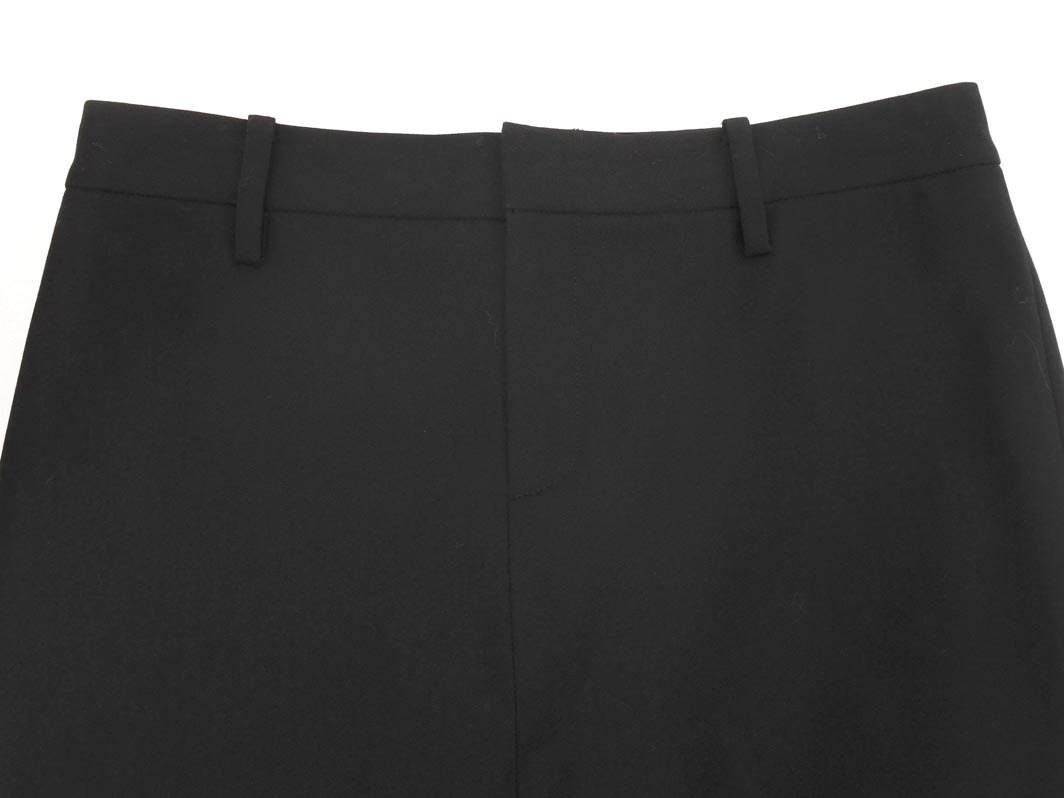 Ralph Lauren ラルフローレン ウール混 タイト スカート size7/黒 ◇■ ☆ fkb8 レディース_画像3