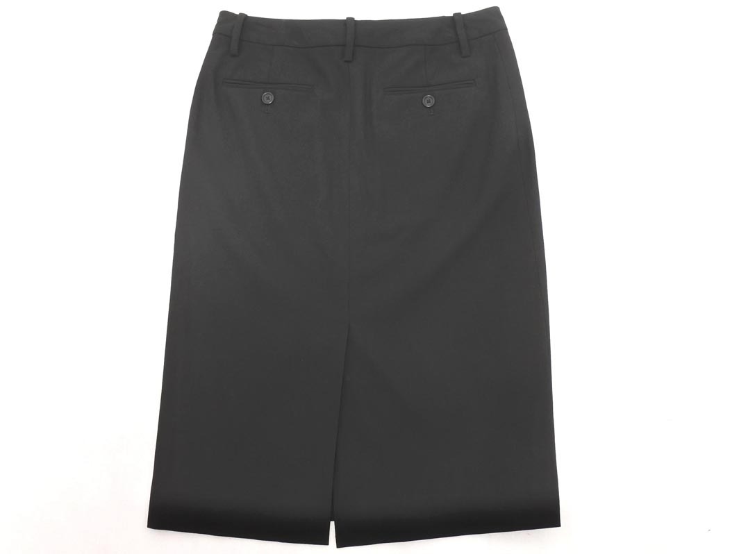 Ralph Lauren ラルフローレン ウール混 タイト スカート size7/黒 ◇■ ☆ fkb8 レディース_画像5