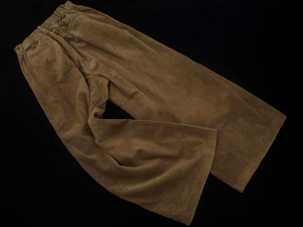 URBAN RESEARCH アーバンリサーチ コーデュロイ タック ワイド パンツ sizeF/ベージュ ◇■ ☆ fkb8 レディース_画像7