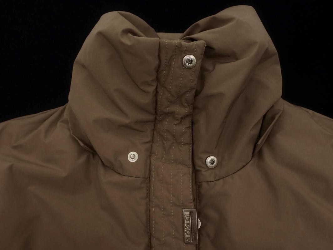 BALMAIN バルマン ダウン コート sizeL/ベージュ ◆■ ☆ fkb8 レディース_画像2