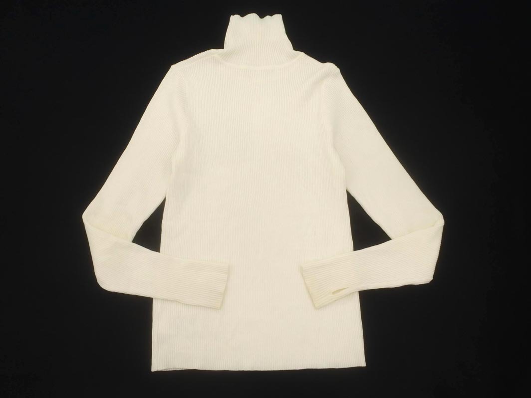 mystic ミスティック ハイネック リブ ニット セーター sizeF/オフホワイト ◇■ ☆ fkb8 レディース_画像7