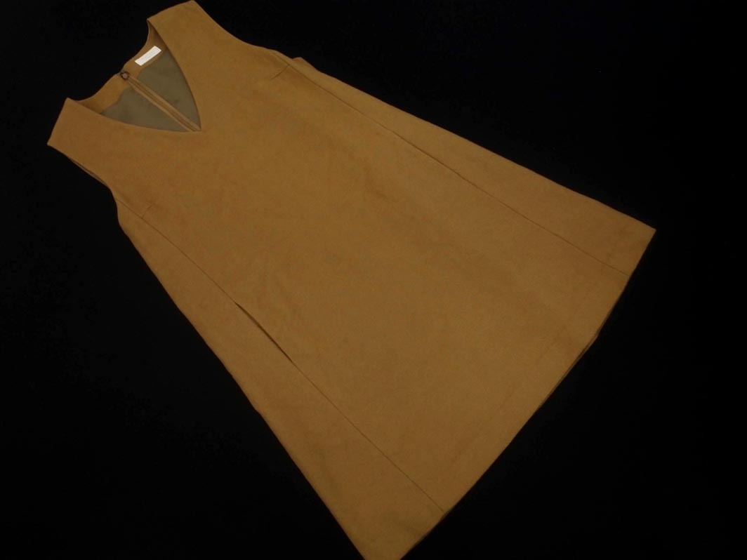 BALLSEY ボールジー トゥモローランド カシミヤ混 ノースリーブ ワンピース size38/キャメル ◇■ ☆ fkb8 レディース_画像1