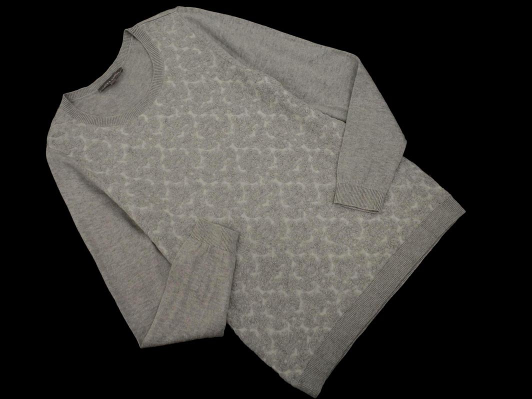LAURA ASHLEY ローラ アシュレイ ニット セーター sizeS/グレー ◇■ ☆ fkb8 レディース_画像1