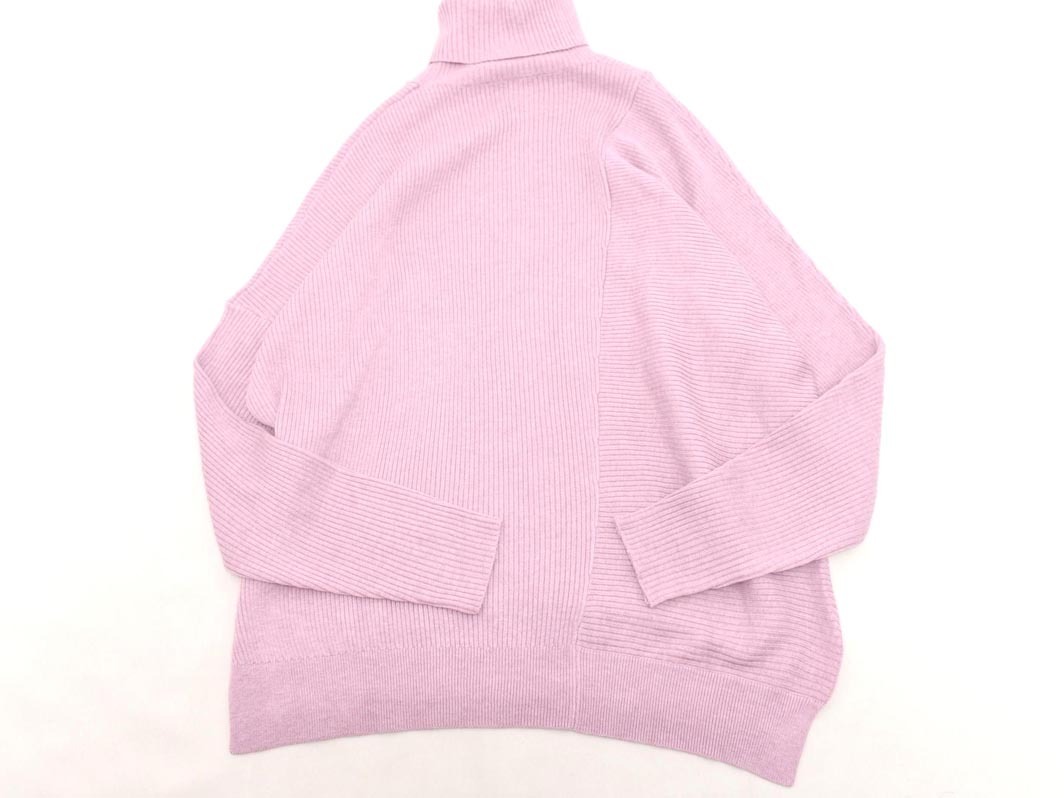 ADAM ET ROPE’ アダムエロペ ハイネック ワイド幅 ニット セーター sizeF/ピンク ◇■ ☆ fkb8 レディース_画像4