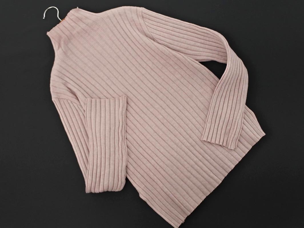 mystic ミスティック ボトルネック ニット セーター sizeF/ピンク ◇■ ☆ fkb8 レディース_画像1