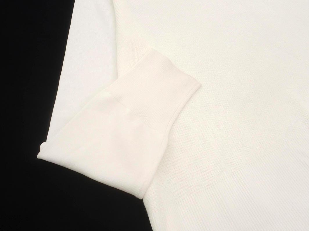 theory luxe セオリーリュクス 袖切替 ニット セーター size38/白 ■◇ ☆ fkb9 レディース_画像2