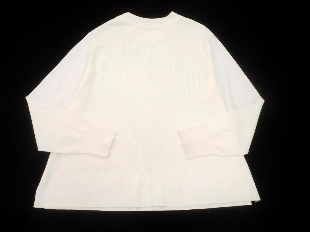 theory luxe セオリーリュクス 袖切替 ニット セーター size38/白 ■◇ ☆ fkb9 レディース_画像6