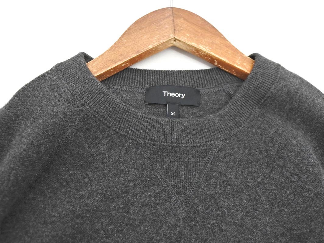 theory セオリー ニット ライト スウェット sizeXS/グレー ◇■ ☆ fkb9 レディース_画像3