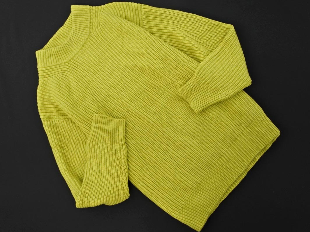 RAGEBLUE レイジブルー ウール混 ニット セーター sizeS/黄緑 ◇■ ☆ fkb9 メンズ_画像1
