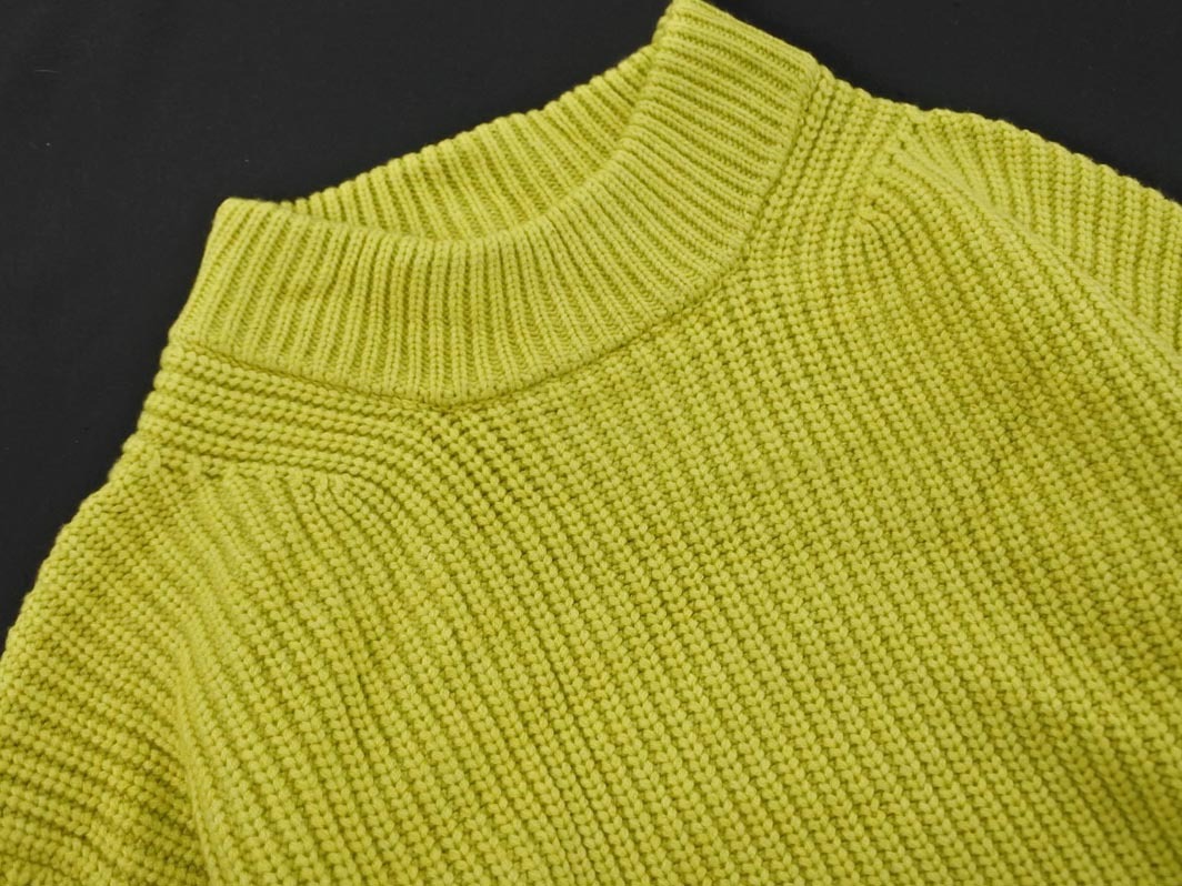 RAGEBLUE レイジブルー ウール混 ニット セーター sizeS/黄緑 ◇■ ☆ fkb9 メンズ_画像2