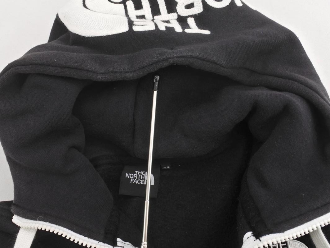 THE NORTH FACE ザノースフェイス NT11530 リアビュー フルジップ フーディ パーカー sizeXS/黒 ◇■ ☆ fkb8 メンズ_画像7