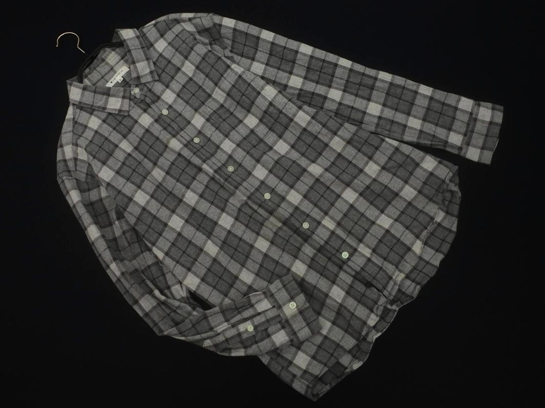 THE SHOP TK ザショップティーケー タケオキクチ チェック シャツ sizeL/グレー ◇■ ☆ fkc1 メンズ_画像1