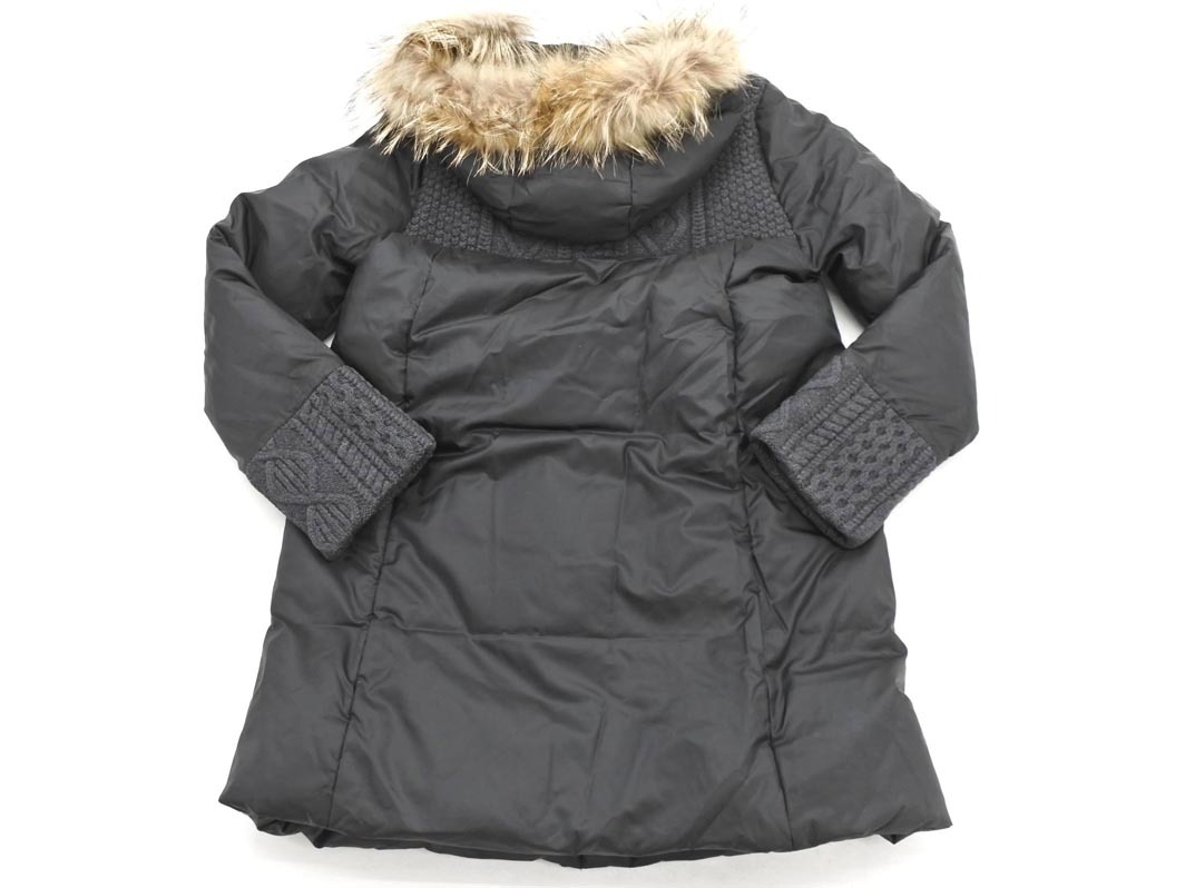 PAUL & JOE paul (pole) & Joe кабель плетеный вязаный переключатель пуховик size36/ чёрный x серый *# * fkc1 женский 