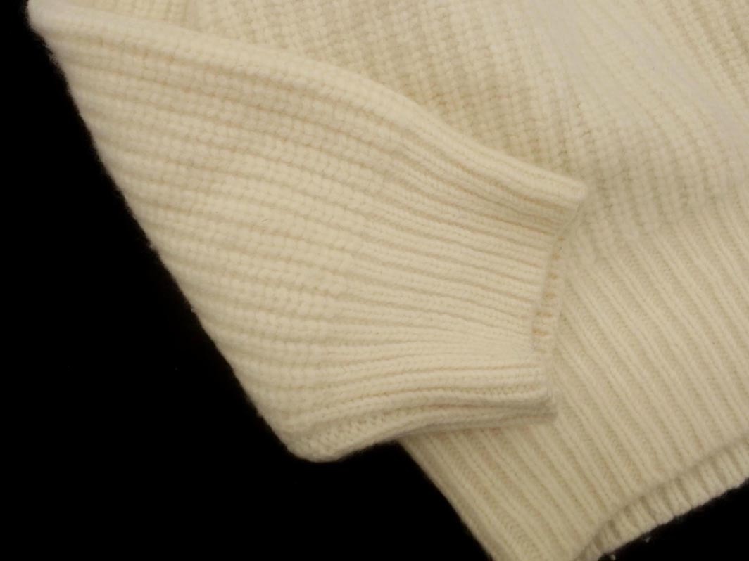 SLOBE IENA スローブイエナ ウール混 ニット セーター オフホワイト ◇■ ☆ fkc1 レディース_画像3