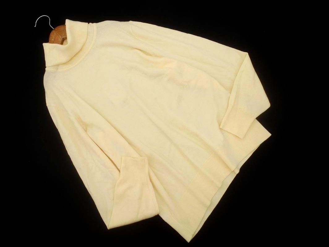 新品 Rope Picnic ロペピクニック ハイネック ニット セーター size38/黄 ◇■ ☆ fkc1 レディース_画像1