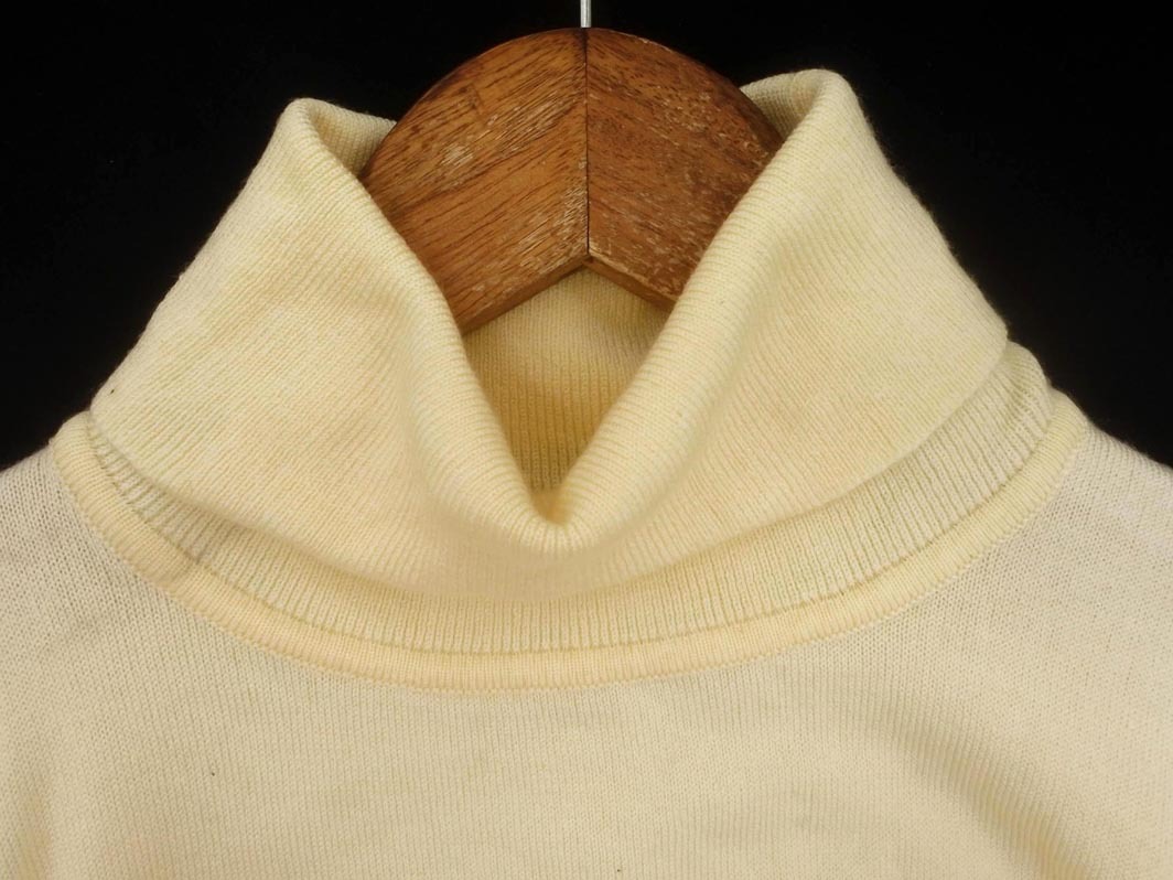 新品 Rope Picnic ロペピクニック ハイネック ニット セーター size38/黄 ◇■ ☆ fkc1 レディース_画像3