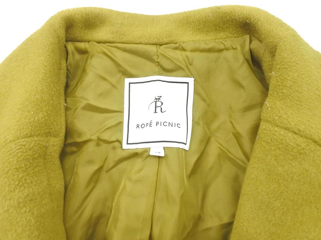 Rope Picnic ロペピクニック ウール混 ジャケット size38/カーキ ◇■ ☆ fkc1 レディース_画像4