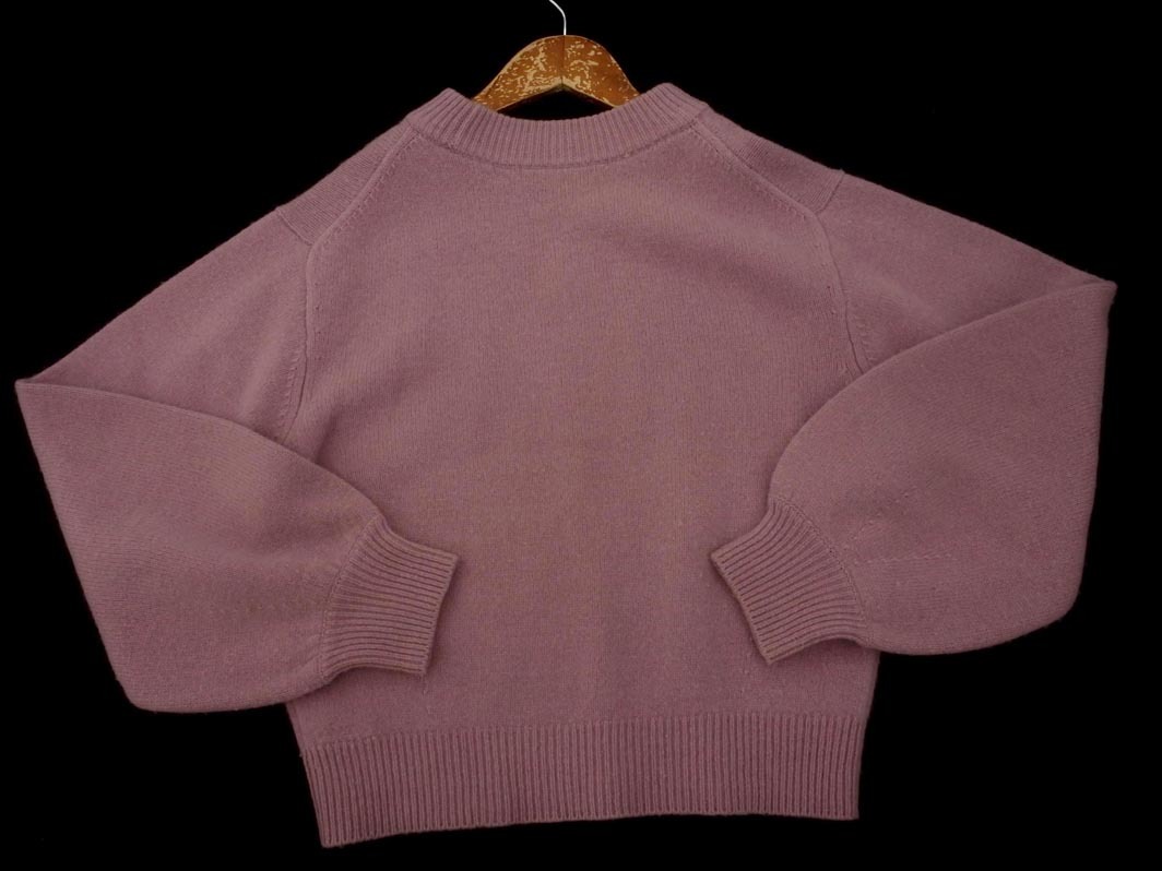 snidel スナイデル ウール100% ボリュームスリーブ ニット セーター sizeF/ピンク ◇■ ☆ fkc1 レディース_画像4