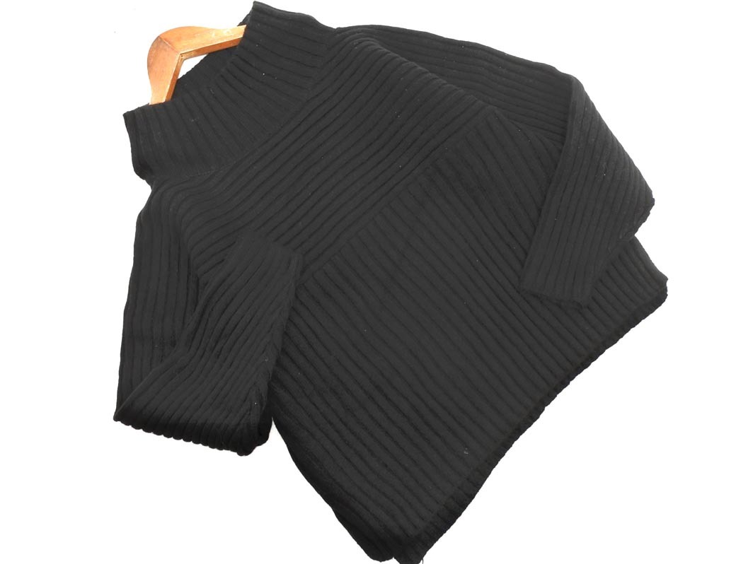 Rope Picnic ロペピクニック ボトルネック ニット セーター size40/黒 ◇■ ☆ fkc0 レディース_画像1