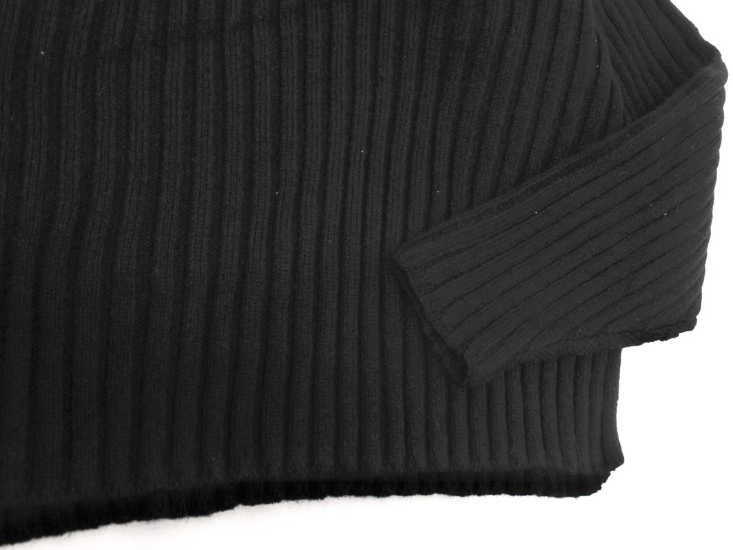 Rope Picnic ロペピクニック ボトルネック ニット セーター size40/黒 ◇■ ☆ fkc0 レディース_画像2