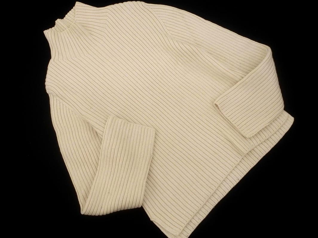 BEAUTY & YOUTH ビューティ&ユース ユナイテッドアローズ ウール混 リブ ニット セーター ベージュ ◇■ ☆ fkc0 レディース_画像1