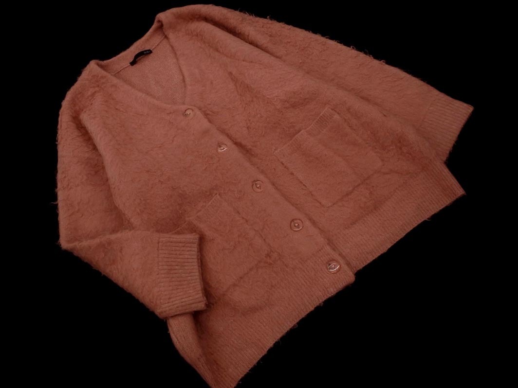 Heather ヘザー Vネック カーディガン sizeF/ピンク ◇■ ☆ fkc1 レディース_画像1